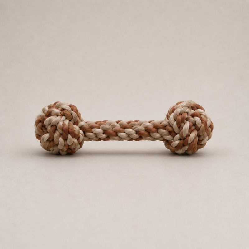 The Dumbbell Rope Toy
